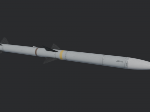 AIM-120 AMRAAM missile 3Dモデル