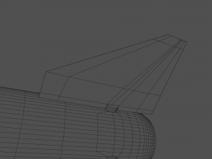 AIM-120 AMRAAM missile 3Dモデル