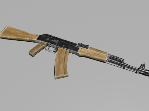 Ak-74 Model 3D