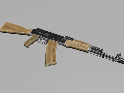 Ak-74 3D Model