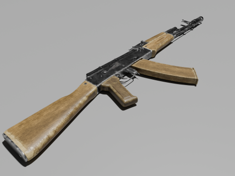 Ak-74 3D Модель