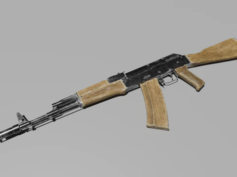Ak-74 3D Model