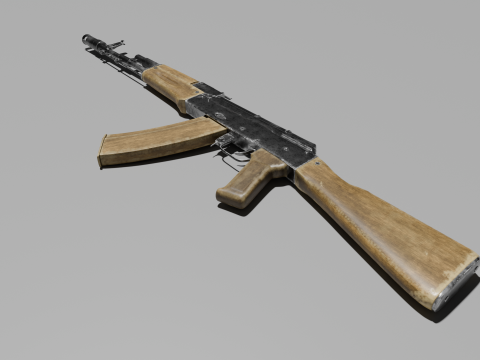 Ak-74 3D Модель