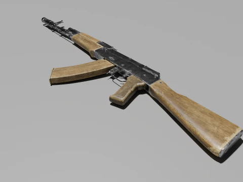 Ak-74 3D Model
