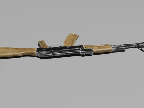 Ak-74 3D Model