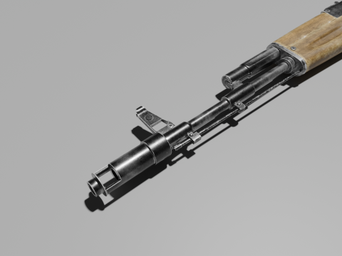 Ak-74 3D Модель