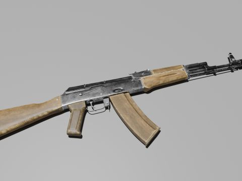 Ak-74 3D Модель