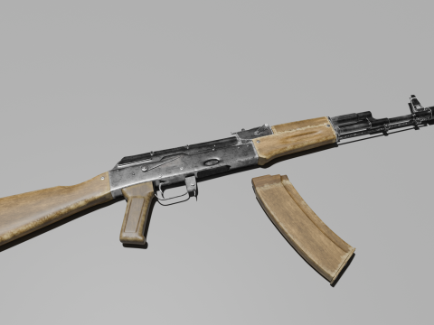 Ak-74 3D Модель