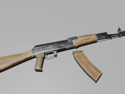 Ak-74 3D Model