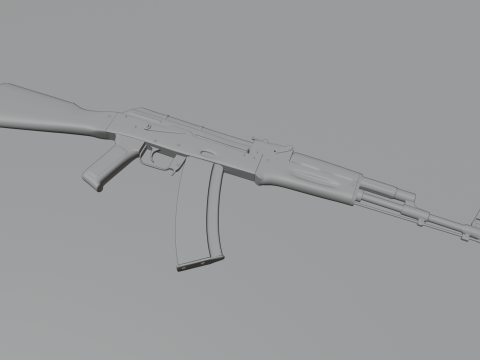 Ak-74 3D Модель