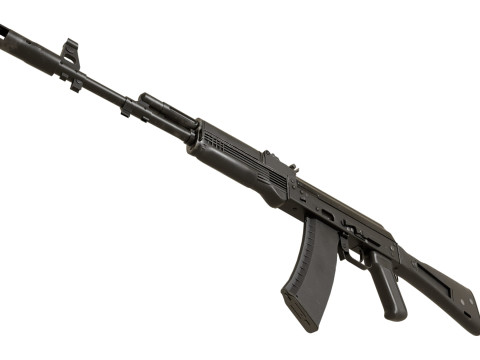 Ak-74M Model 3D
