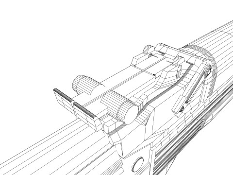 Ak-74M Model 3D