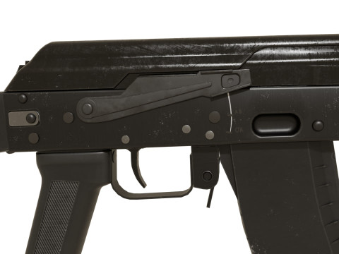 Ak-74M Model 3D