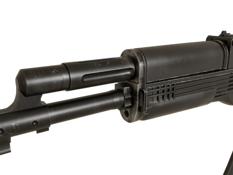 Ak-74M Model 3D