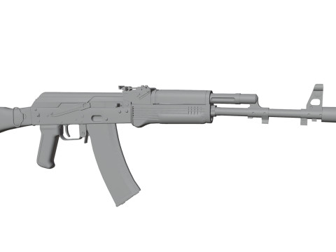 Ak-74M Model 3D