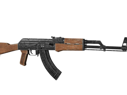 АК-47 АКМ 3D Модель