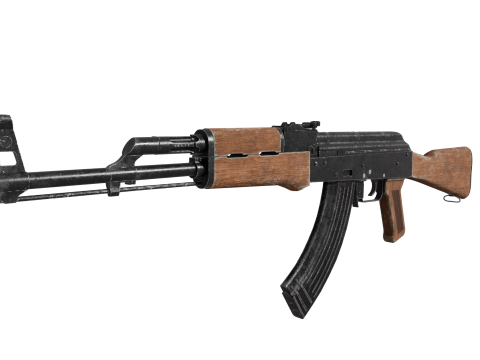 Ak-47 AKM Modello 3D