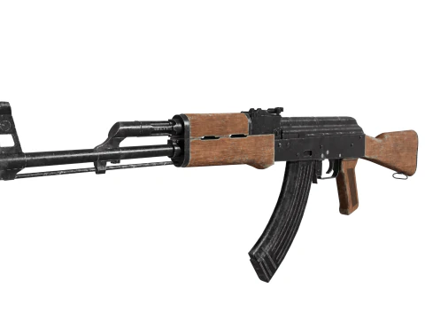 Ak-47 AKM 3D Model