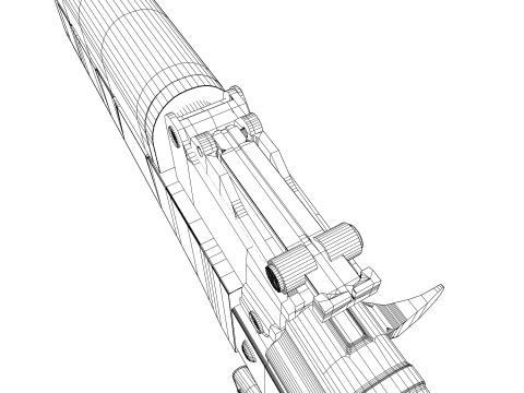 Ak-47 AKM Modello 3D