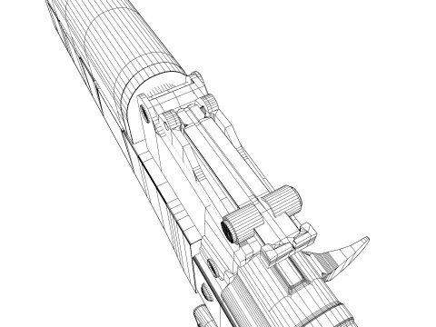 Ak-47 AKM 3D Model