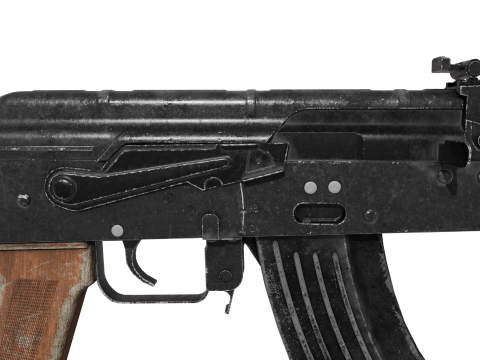 Ak-47 AKM Modello 3D