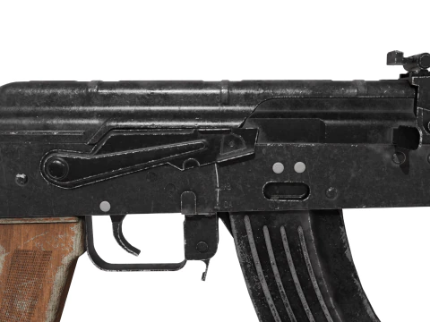 Ak-47 AKM 3D Model