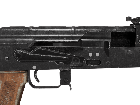 Ak-47 AKM Modello 3D