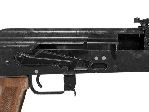 Ak-47 AKM 3D Model