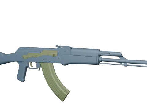 Ak-47 AKM 3D Model