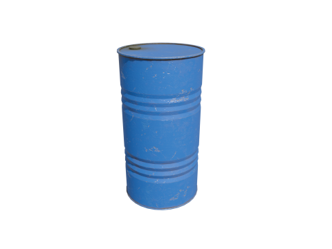 Barrel PBR low poly 3Dモデル