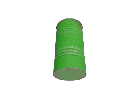 Barrel PBR low poly 3D 모델