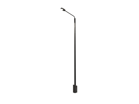 Lamp post low poly PBR 3D मॉडल