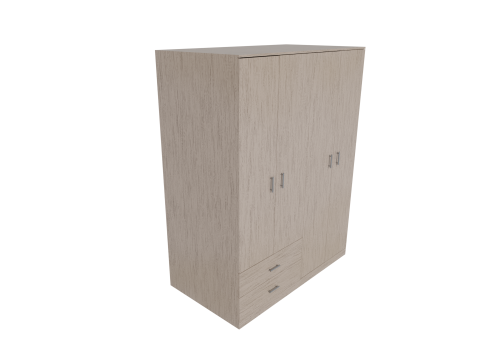 Closet low poly PBR 3D 모델