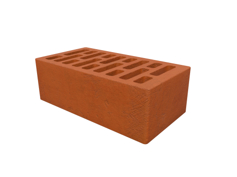 Brick low poly PBR 3D 模型