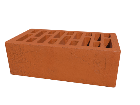 Brick low poly PBR 3D मॉडल