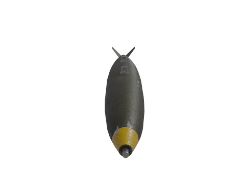 Mk 81 bomb 2K PBR textures 3D Model