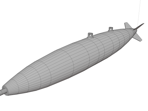 Mk 81 bomb 2K PBR textures 3D Model