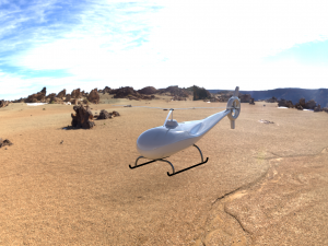 Mini drone Modelo 3D