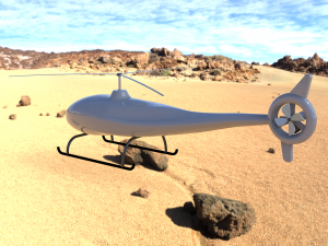 Mini drone Model 3D