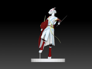 Original Furry KirinWo Modelo de impresión 3D