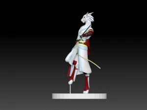 KirinWo peludo original Modelo de impresión 3D