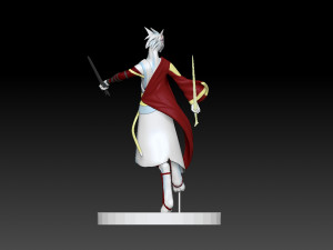 Original Furry KirinWo Modelo de impresión 3D