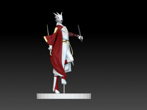 Original Furry KirinWo Modelo de impresión 3D