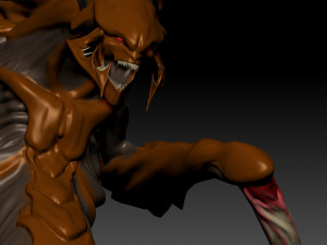 Zerg Hydralisk 3D प्रिंट मॉडल