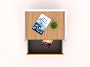 Wooden Side Table 3D Model