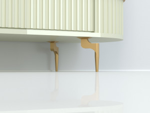 Modern Dresser 3D मॉडल