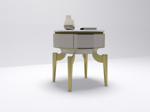 Modern Nightstand 3D मॉडल