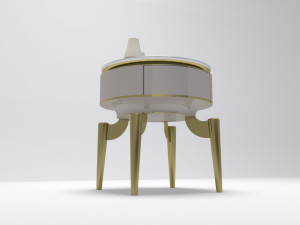 Modern Nightstand 3D मॉडल