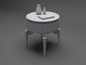 Modern Nightstand 3D Model