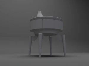 Modern Nightstand 3D Model